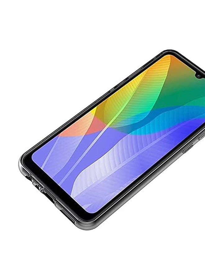 O Ozone Clear Classic Case Compatible With Huawei Y6p| Transparent Shockproof Soft TPU Back Cover | Slim Lightweight Anti-Yellow Protective Phone Case - Image 4