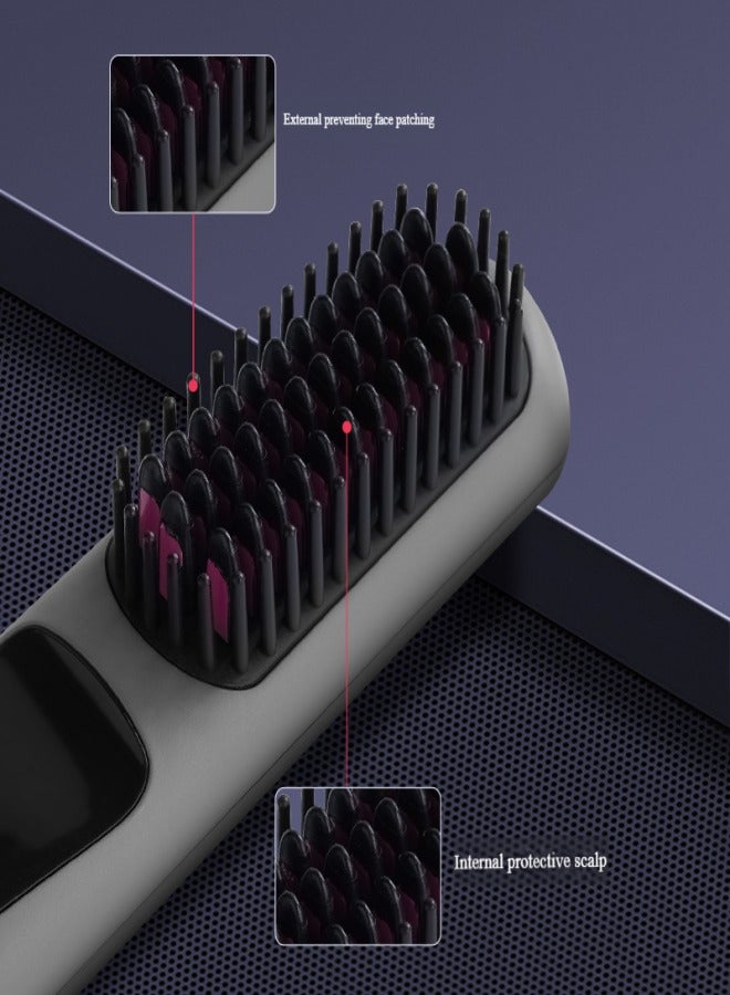 Hair Straightening Comb ,Blow Dryer Hair Comb ,Electric Hair Straightening Comb - Image 3