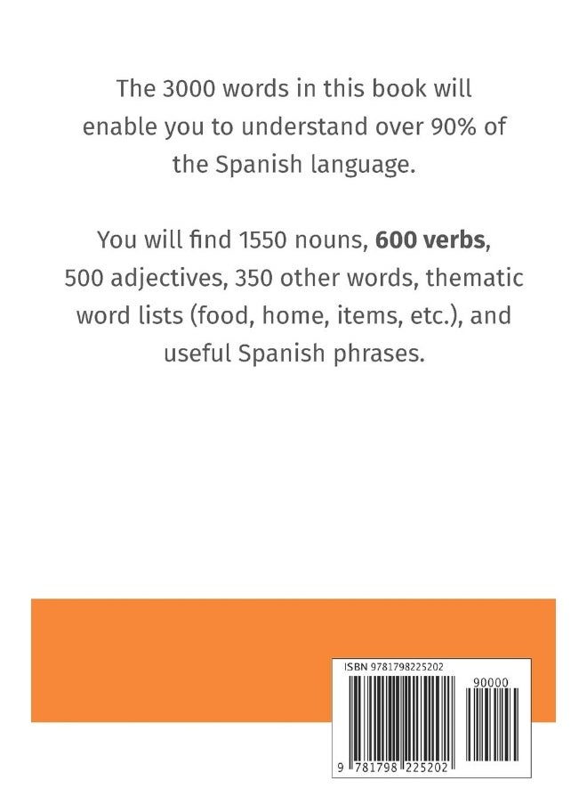 3000 Spanish Words in Context: Most Common Spanish Words for Learners