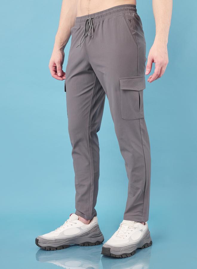 تكنوسبورت بنطلون تكنوسبورت كارغو سادة برباط - Image 2