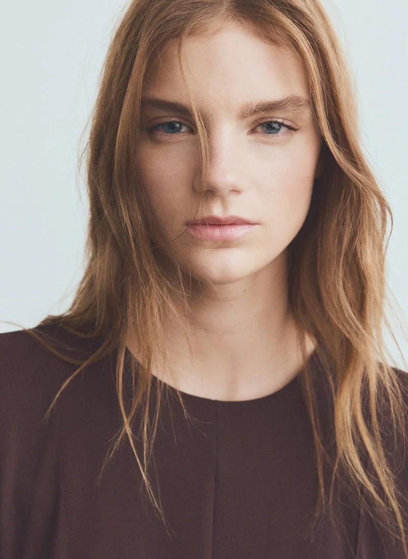 MANGO  A-line dress with godets for Women | Best Price UAE