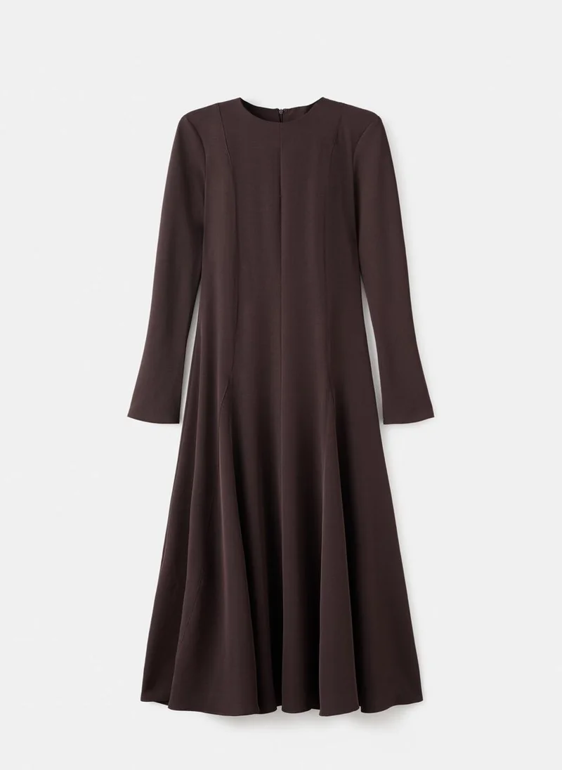 MANGO  A-line dress with godets for Women | Best Price UAE