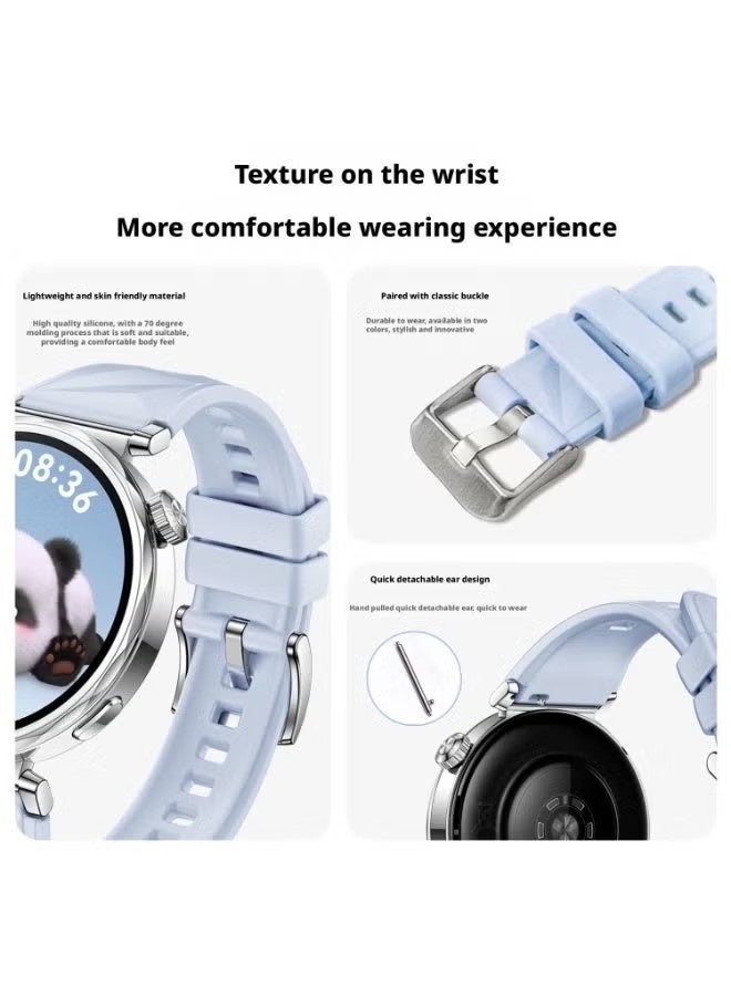 3PCS 18mm watch strap for Huawei Watch GT5 Pro 42mm/GT5 41mm/GT4 41mm, silicone watch strap replacement bracelet - Image 2