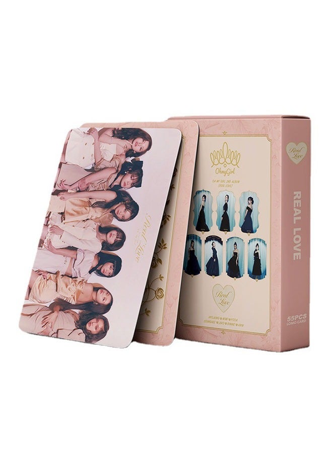 55 قطعة من ألبوم صور جينز جديد من TWICE ITZY Kep1er IVE بطاقات فوتوغرافية لهدايا مجموعة المعجبين - Image 3