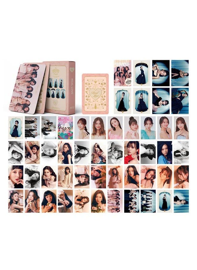 55 قطعة من ألبوم صور جينز جديد من TWICE ITZY Kep1er IVE بطاقات فوتوغرافية لهدايا مجموعة المعجبين - Image 1