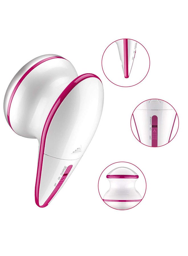 NIBEMINENT USB Rechargeable Lint Remover White/pink 21.8 x14.5x9.6centimeter - Image 2