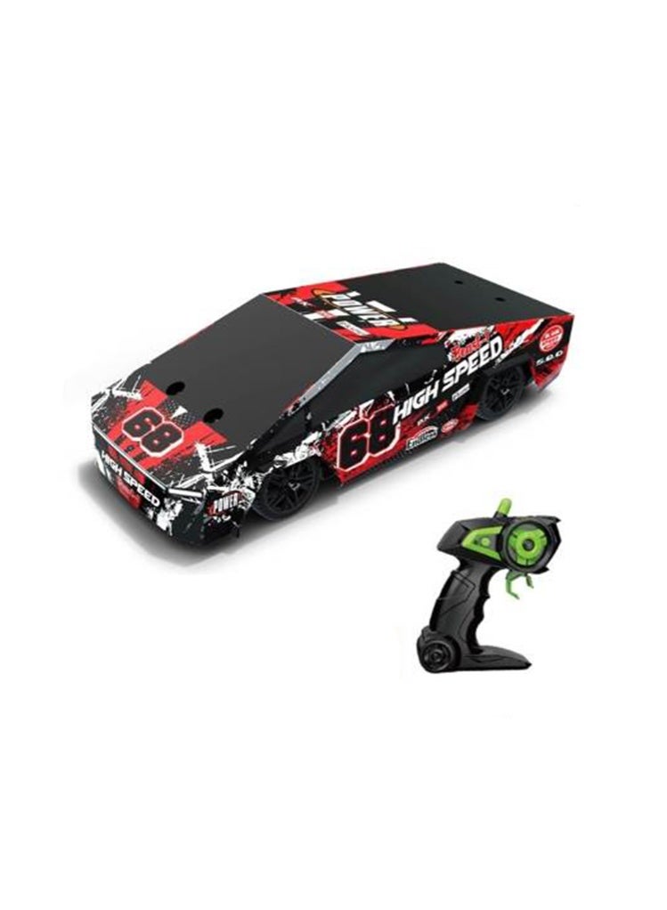 FUN MOMENT Racing Car with Lights and Remote Control - Image 1