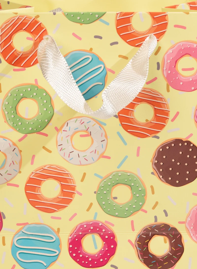 Share the Love Donut Yellow, Medium Gift Bag