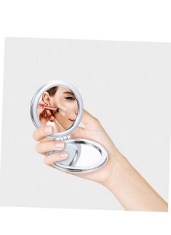 Y&D 4PCS Quicksand Makeup Mirror, Double Sided Round Handheld Compact Cosmetic Cartoon Wallet Cute Accessories Portable Travel Purse Mirror  - Image 4