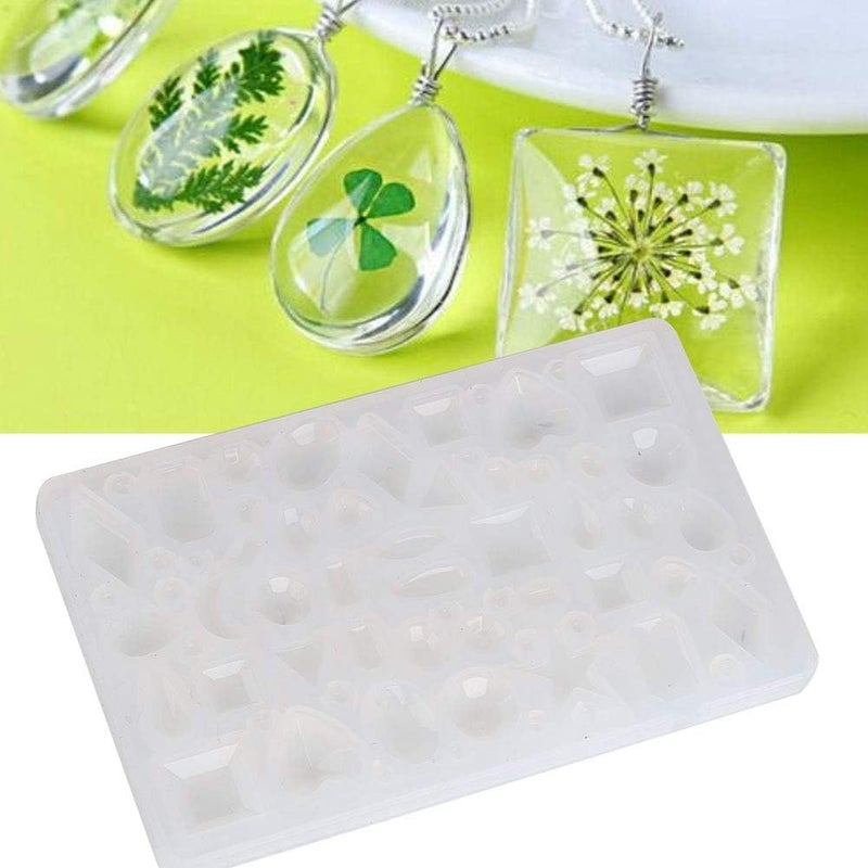 klarako DIY Epoxy Resin Making Silicone Mold Small Decoration Jewelry Pendant Making Accessory Epoxy Resin DIY Accessory(Small Gem Mold) - Image 3