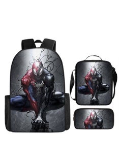 Spider-Man Spider-Man Student Backpack Three-Piece Set 29*16*42cm 