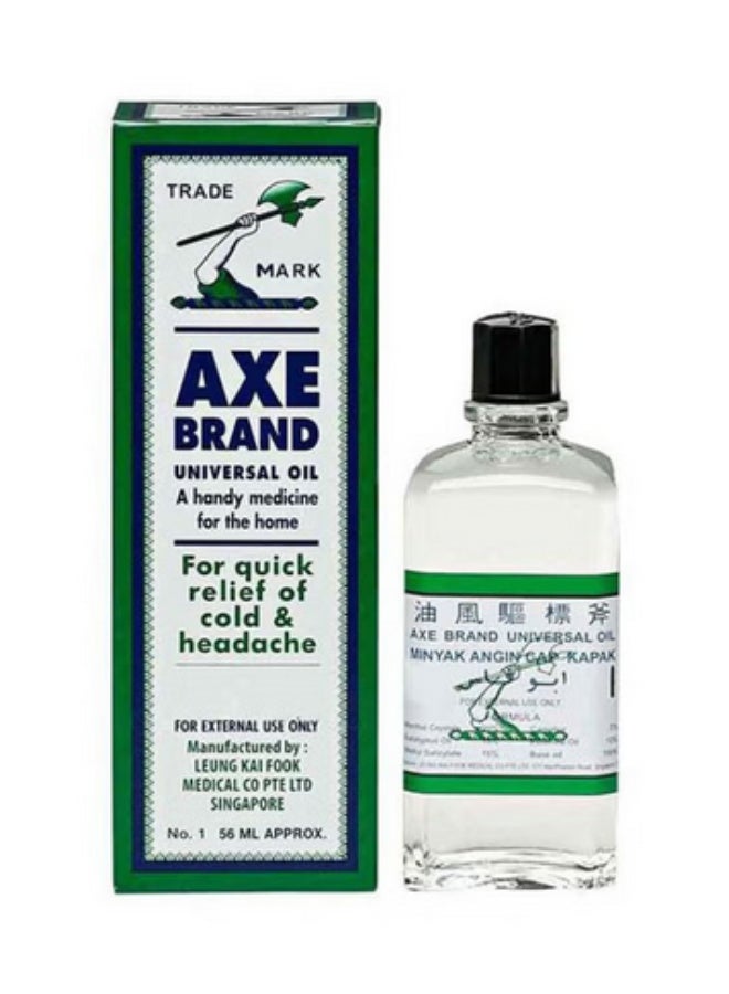 اكس براند زيت Axe Branded Fresh Universal Oil لتخفيف البرد والصداع بسرعة، عبوة من 3 قطع، 56 مل - Image 3