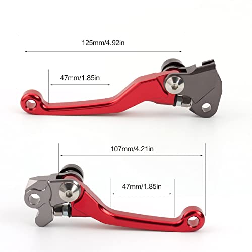 NICEDOLL Dirt Bike Clutch Brake Pivot Levers for CRF450R CRF 450 R 450R 2007 2008 2009 2010 2011 2012 13 14 15 16 17 18 19 2020 - Image 5