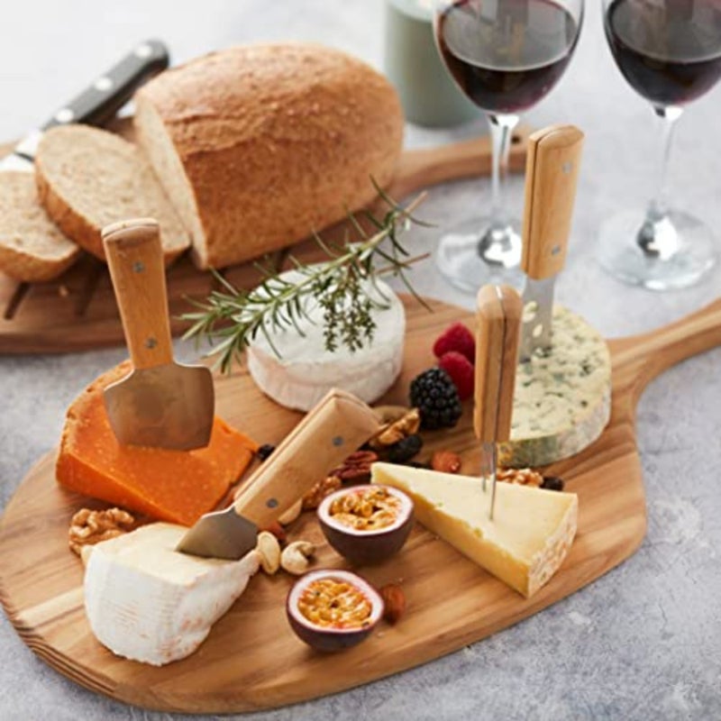 Bamboo Set Of 4 Cheese Knives - Image 4