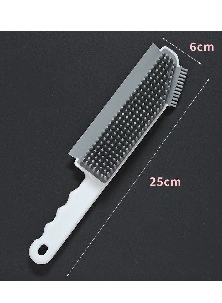 3-in-1 silicone cleaning brush for cleaning grout and corners in the kitchen and bathroom - effective and easy to use. - Image 4