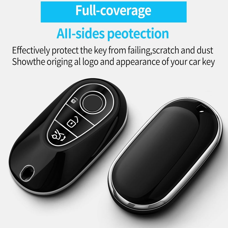 Tukellen TPU Key Fob Cover for Mercedes Benz - Image 2