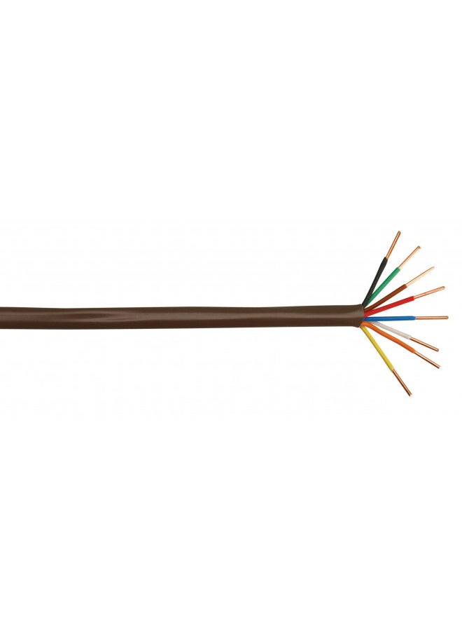 Coleman Cable Coleman Cable 553080407 Thermostat Wire CL2 Solid Bare Copper 18/8 250-Foot Brown 