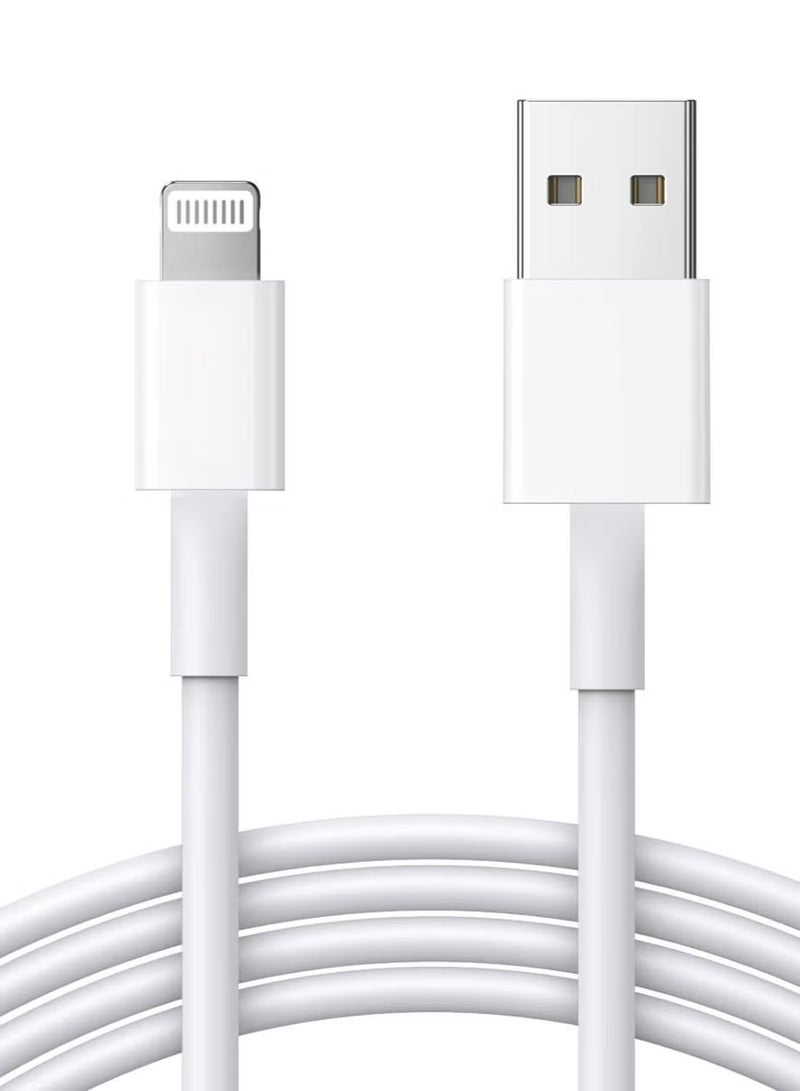 ViaKing iPhone Charger Cable  [MFi Certified] Lightning Cable iPhone Cable 2.4A Lightning Cord Compatible for iPhone 14/14 Pro/14 Plus/14 Pro Max, iPhone 13 Pro 12 Pro Max 11 XS 7 Plus 6S ipad Pro - Image 1