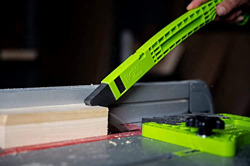 BOW Products PushPRO PP1 - Push Stick for Table Saws - EVA Tipped Push Block That Reduces Vibrations and Improves Material Grip - Woodworking Tools and Safety Accessories - Image 3