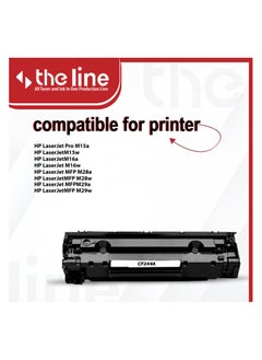 The Line The Line 44A CF244A Toner Cartridge Compatible with HP Laserjet Pro M15a M15w M16a M16w M17a M17w MFP M28a M28w M29a M29w Printer Black  - Image 3