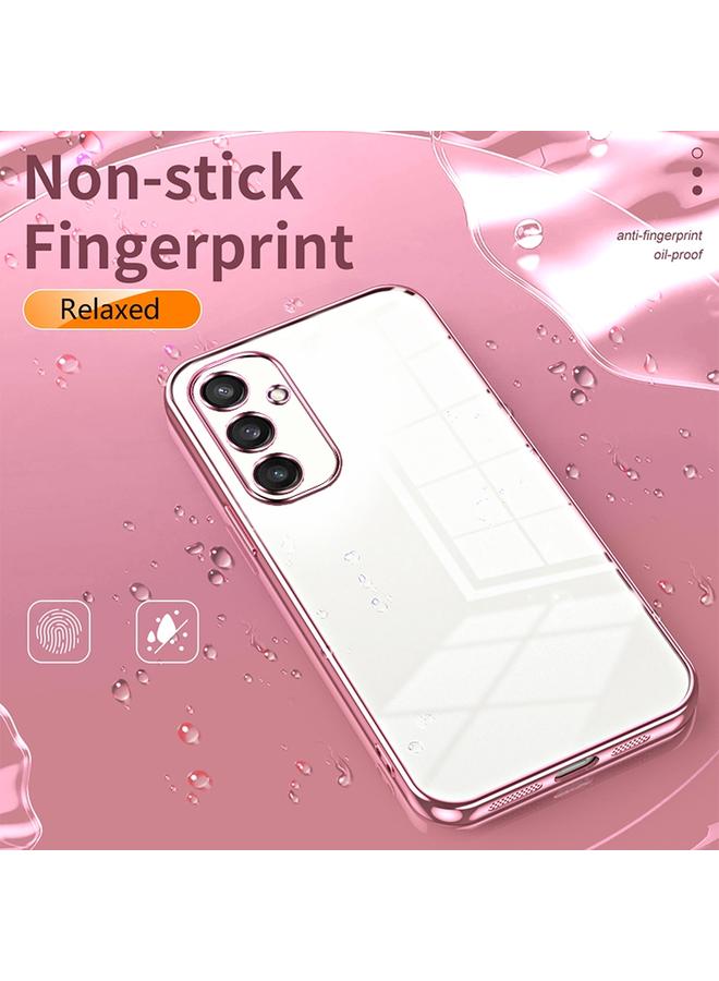 S-TOP Case For Samsung Galaxy S24+ 5G Transparent Plating Fine Hole Phone Case - Image 4