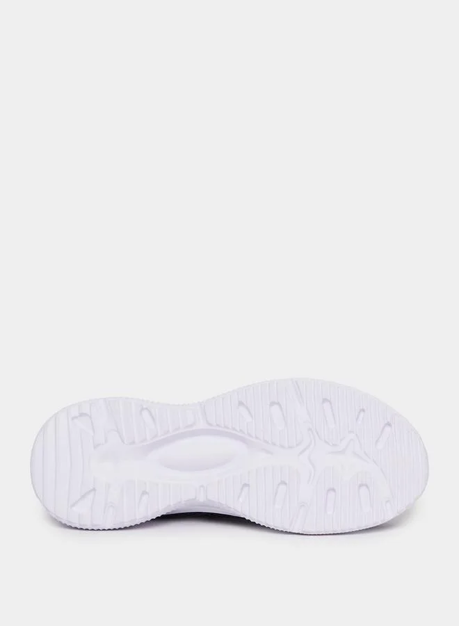 Styli Knitted Detail Slip On Casual Shoes
