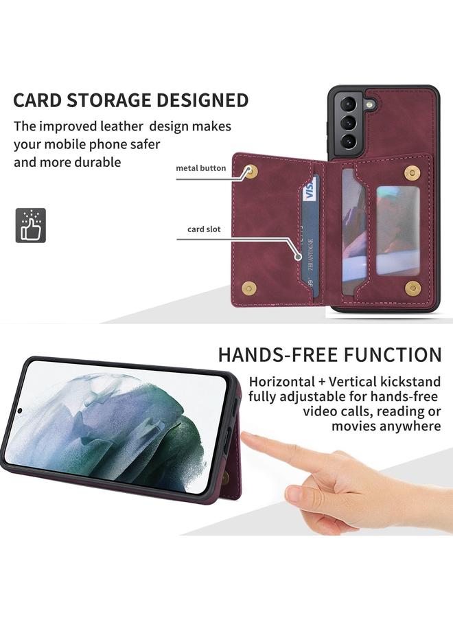 S-TOP Case For Samsung Galaxy S22 5G Line Card Holder Phone Case - Image 3