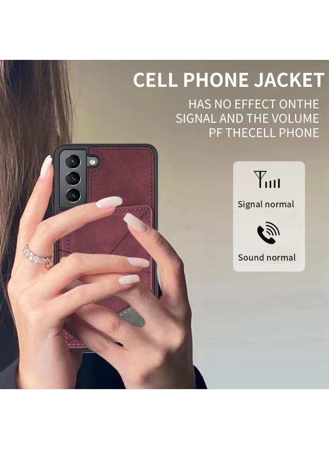 S-TOP Case For Samsung Galaxy S22 5G Line Card Holder Phone Case - Image 5