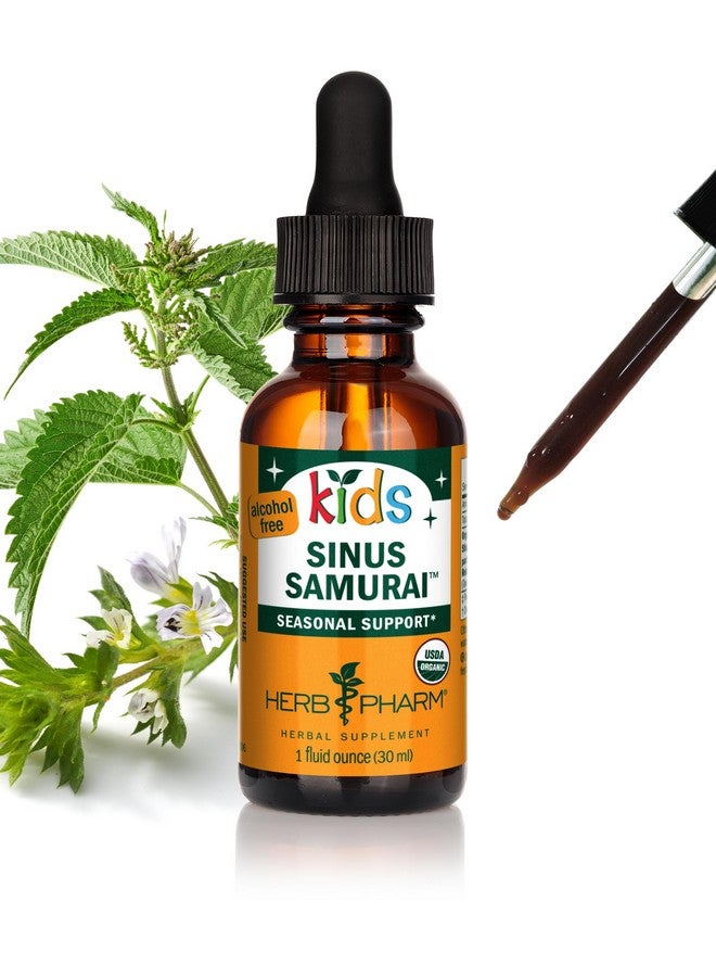 هيرب فارم تركيبة عشبية سائلة معتمدة من هيرب فارم كيدز، خالية من الكحول، ساينس ساموراي، عضوية، 1 أونصة سائلة - Image 1