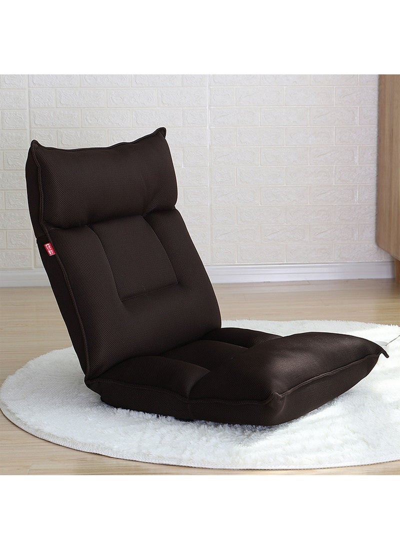 LIMOS - Floor Chair Lazy Sofa Adjustable Padded Folding Chair with Back Support and Backrest Comfortable Chair - Image 1