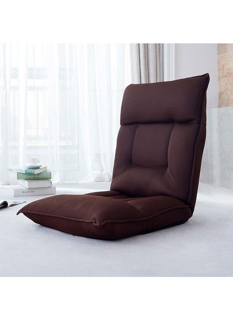 LIMOS - Floor Chair Lazy Sofa Adjustable Padded Folding Chair with Back Support and Backrest Comfortable Chair - Image 1
