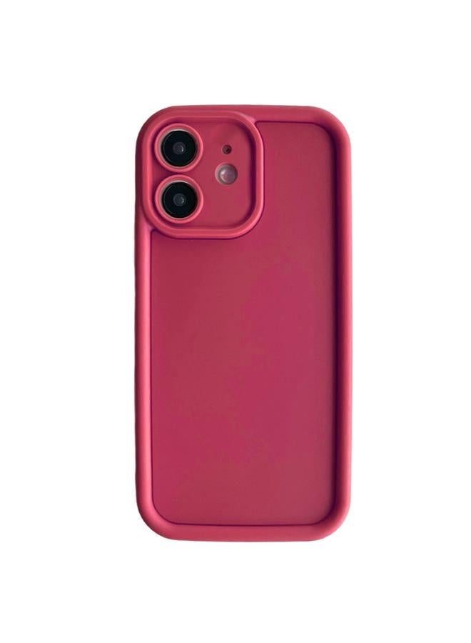 S-TOP Case For iPhone 12 Fine Hole Shockproof Frame Frosted TPU Phone Case - Image 1