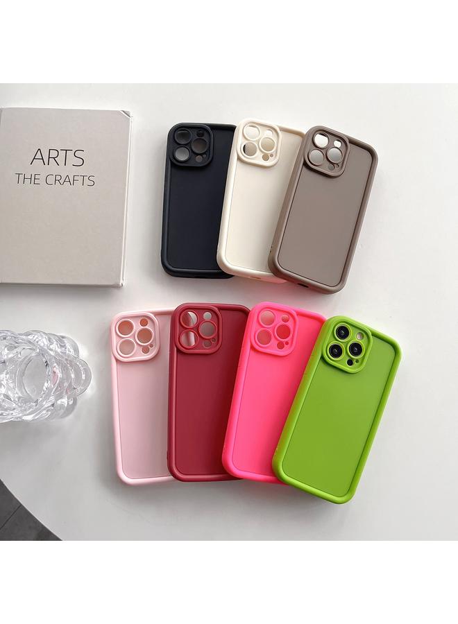 S-TOP Case For iPhone 12 Fine Hole Shockproof Frame Frosted TPU Phone Case - Image 2
