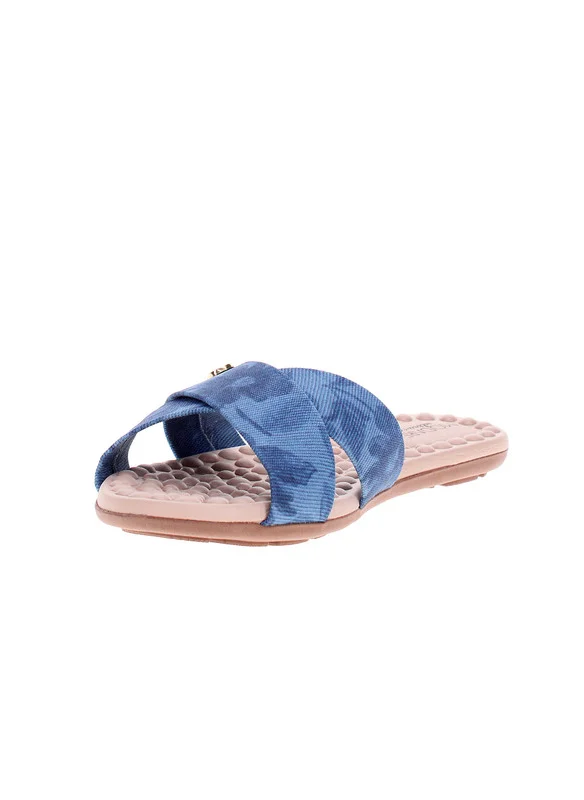 MODARE Modare Ladies Flat Sandals Jeans | Made In Brazil