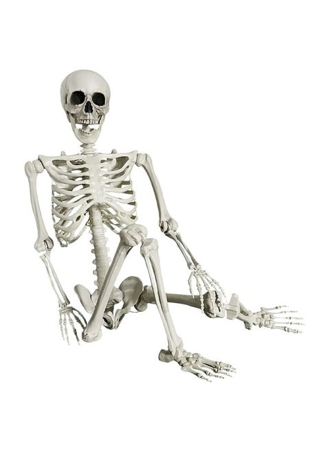Plastic Bones with Movable Joints as Scenery Props and Ornaments, Suitable for Haunted House Decorations and Holiday Pendants (Bone)