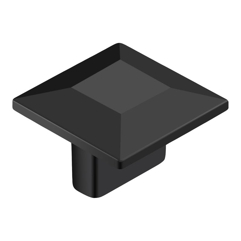 LAPO LAPO Superior Cabinet Knobs Drawer Pulls Handle Knobs for Dresser DrawersKitchen Knobs Black Finish Pack of 9  - Image 1