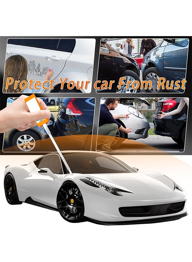 Touch White Touch Up Paint For Cars, Waterproof Car Scratch Remover For Deep Scratches, Two-In-One Car Touch Up Paint Fill Paint Pen, For Deep And Minor Scratches - Pure White (12ML) - Image 5
