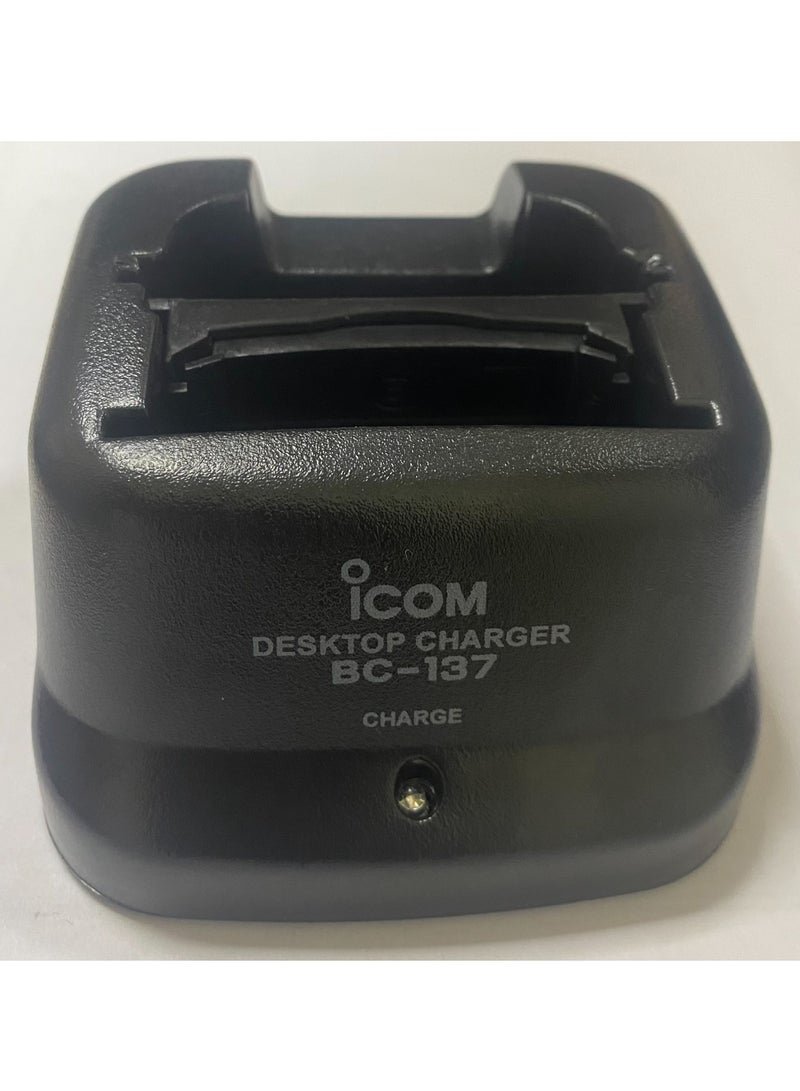شاحن بطارية BC-137 قاعدة شاحن سريع ل ICOM IC-A6E ، IC-A24 ، IC- V8 F21 / 40GT ، IC-U82 ، IC-V8  - Image 2