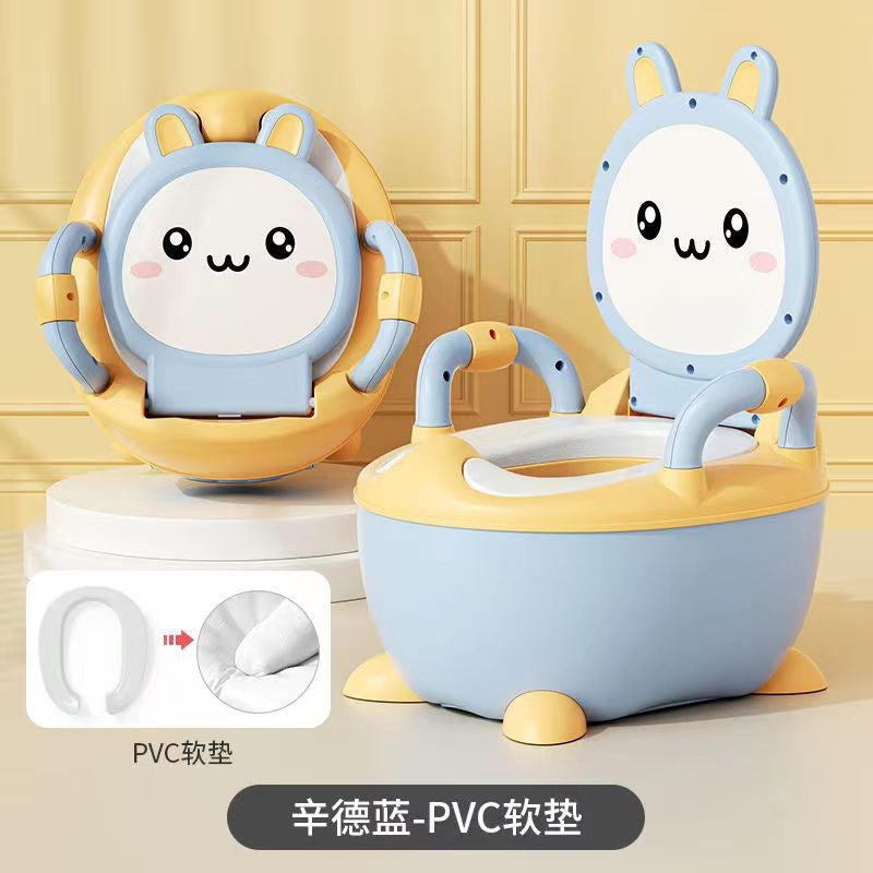 Baby Potty Training Toilet Seat - Toddler Toilet Trainer for Boys & Girls, PP Material, Comfortable & Safe - Image 1