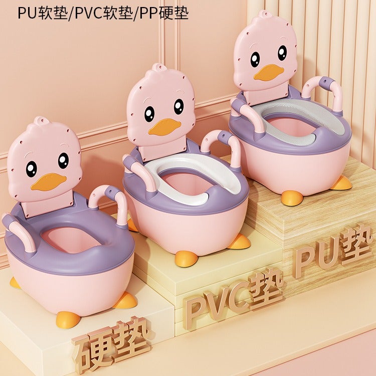 Baby Potty Training Toilet Seat - Toddler Toilet Trainer for Boys & Girls, PP Material, Comfortable & Safe - Image 3