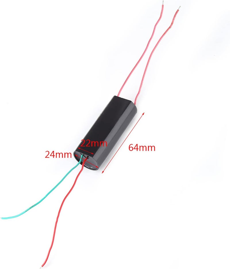 Eujgoov 3.7V-6V DC High Voltage Pulse Generator 50KV Arc Ignition Coil Module 0.5-1A Current 10-11cm Cable - Image 2