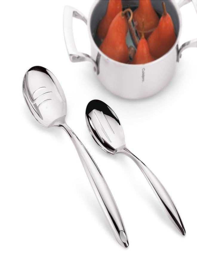 Cuisipro Tempo Slotted Spoon, 13.5-Inch, Stainless Steel - Image 5