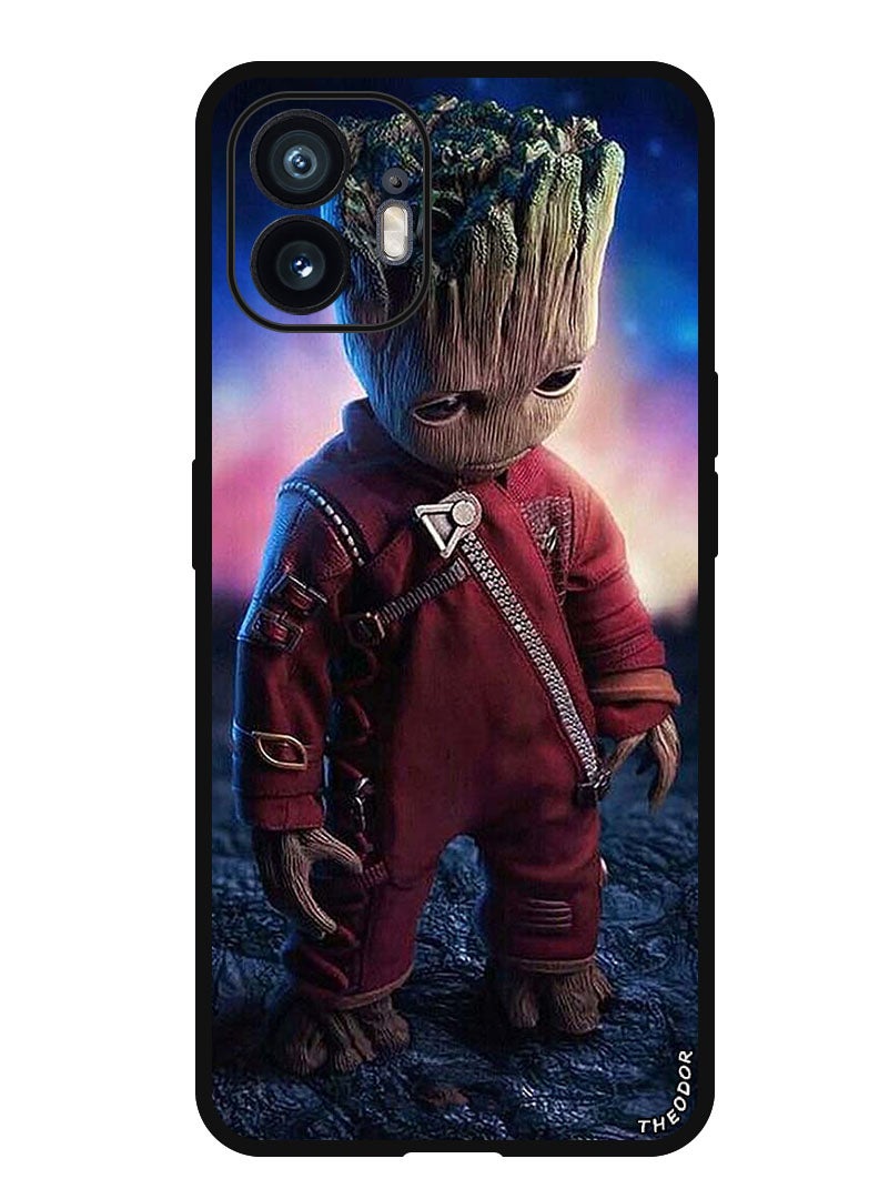 Theodor Protective Case Anti Scratch Shock Proof Bumper Cover For Nothing Phone (2) Sad Groot - Image 1