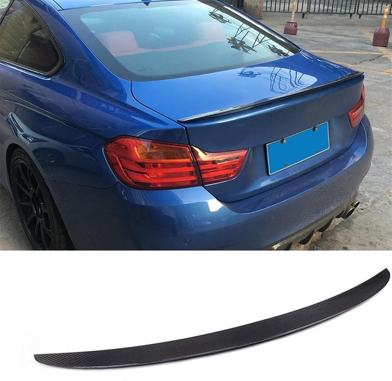 QASULER Carbon Fiber Rear Wing Spoiler for BMW 4 Series - Image 5