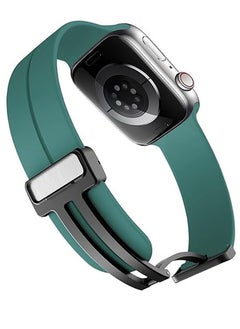 Apple Watch Band 38mm 40mm 41mm Watch Strap Band Waterproof Band With Buckle - Green