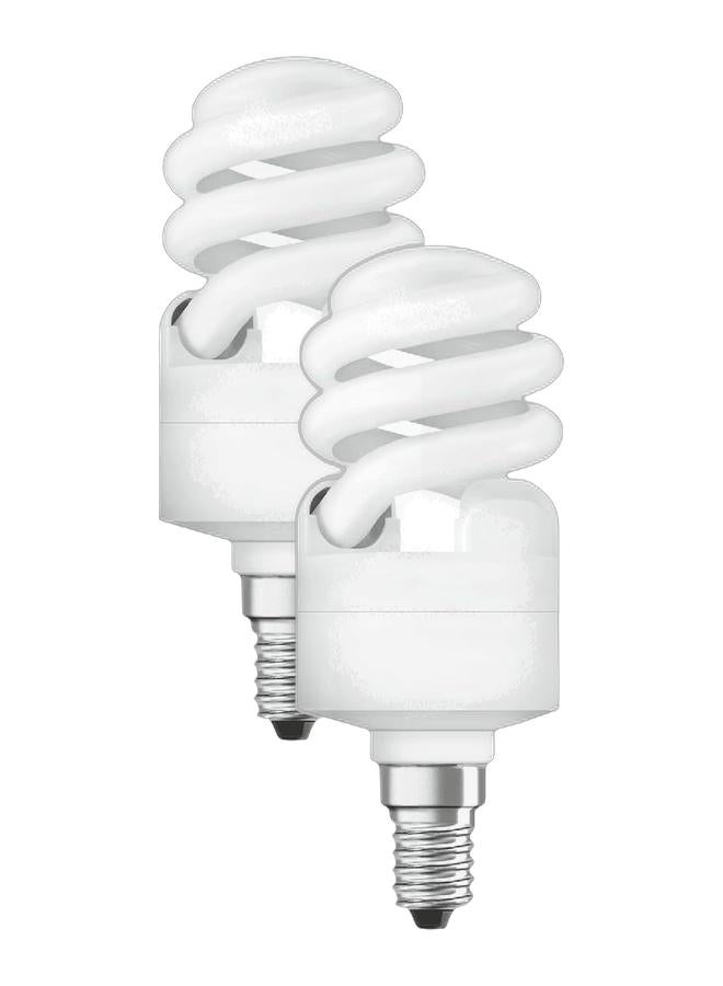 Osram 12W Dulux Mini Twist Energy Saver Bulb E14 Base 6500K 650lm - Image 1