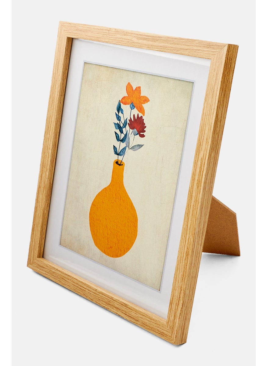 Muy Mucho Wooden Photo Frame 22 x 27 cm, Beige  - Image 3