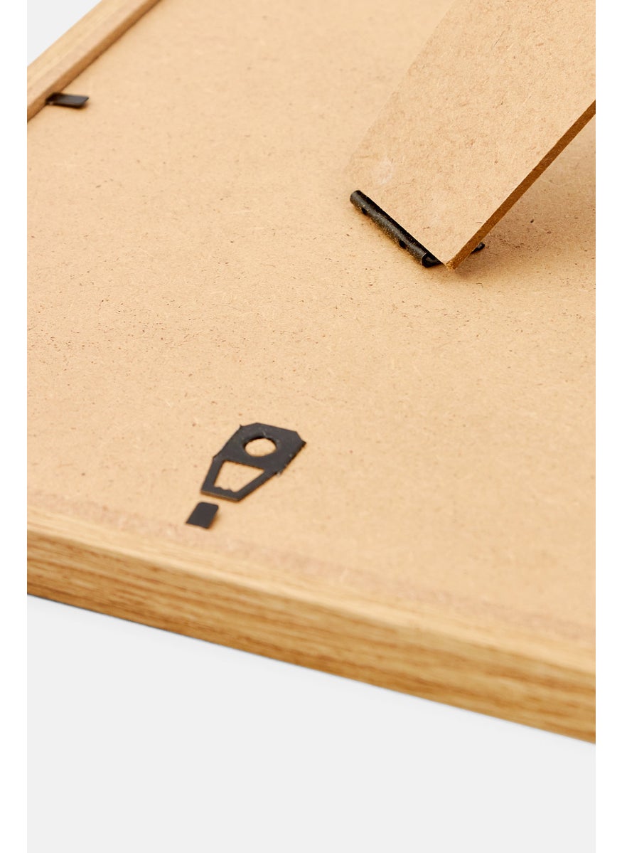 Muy Mucho Wooden Photo Frame 22 x 27 cm, Beige  - Image 4