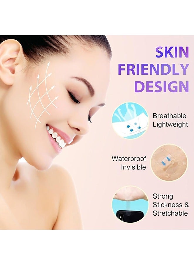 40PCS Face Tape Face Lift Tape Invisible Face Tape Lifting Invisible Instant Face Tape for Wrinkles Sagging Skin Double Chin - Image 4