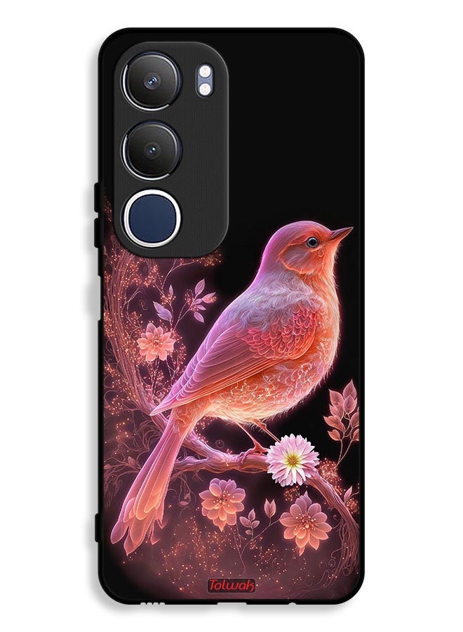Tolwak Vivo Y19s 4G Protective Case Cover Cute Bird Art  - Image 1